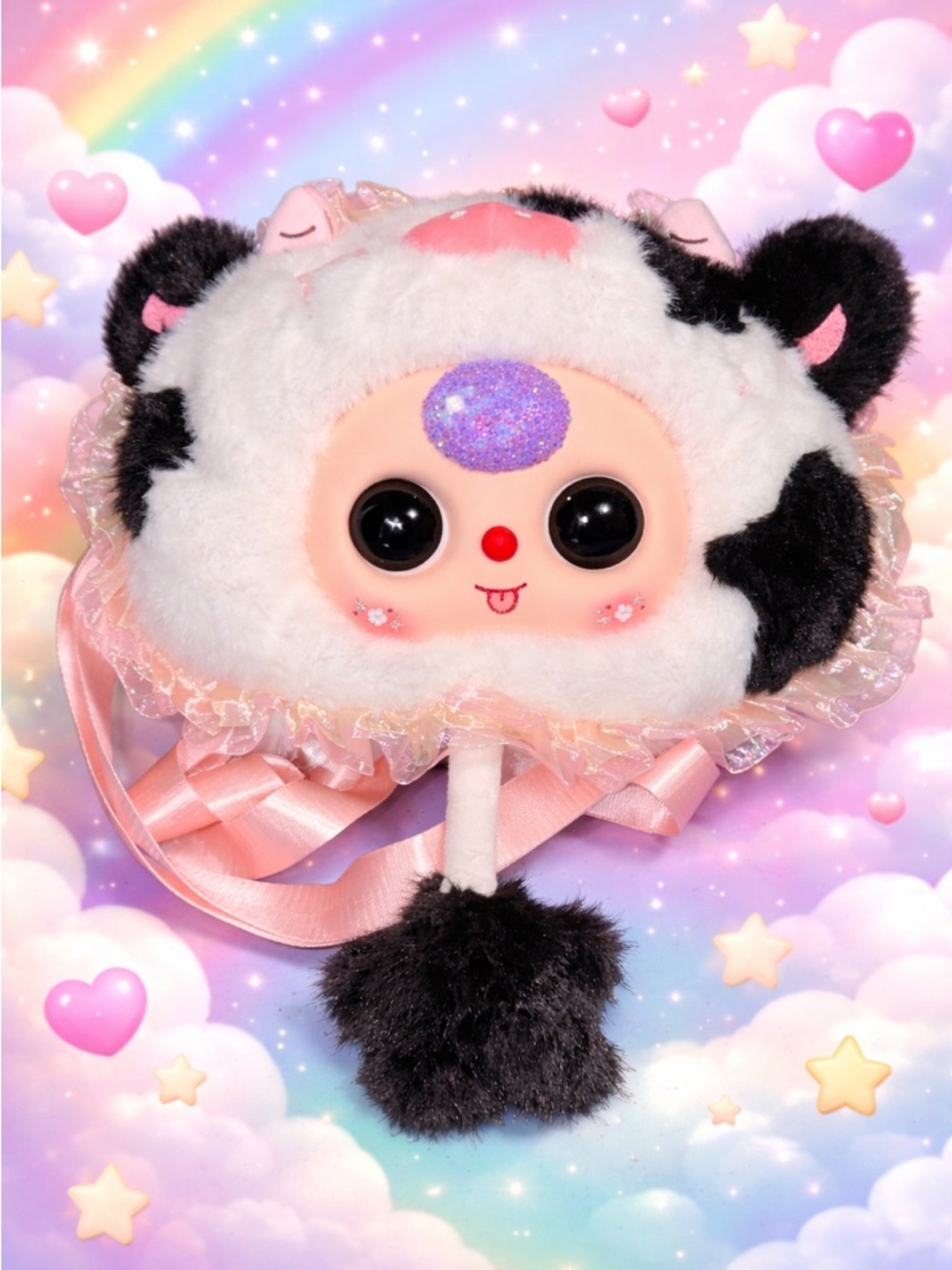 Adorable BB3 fairytale dream backpack Plush Cow brand new just confirmed!!!